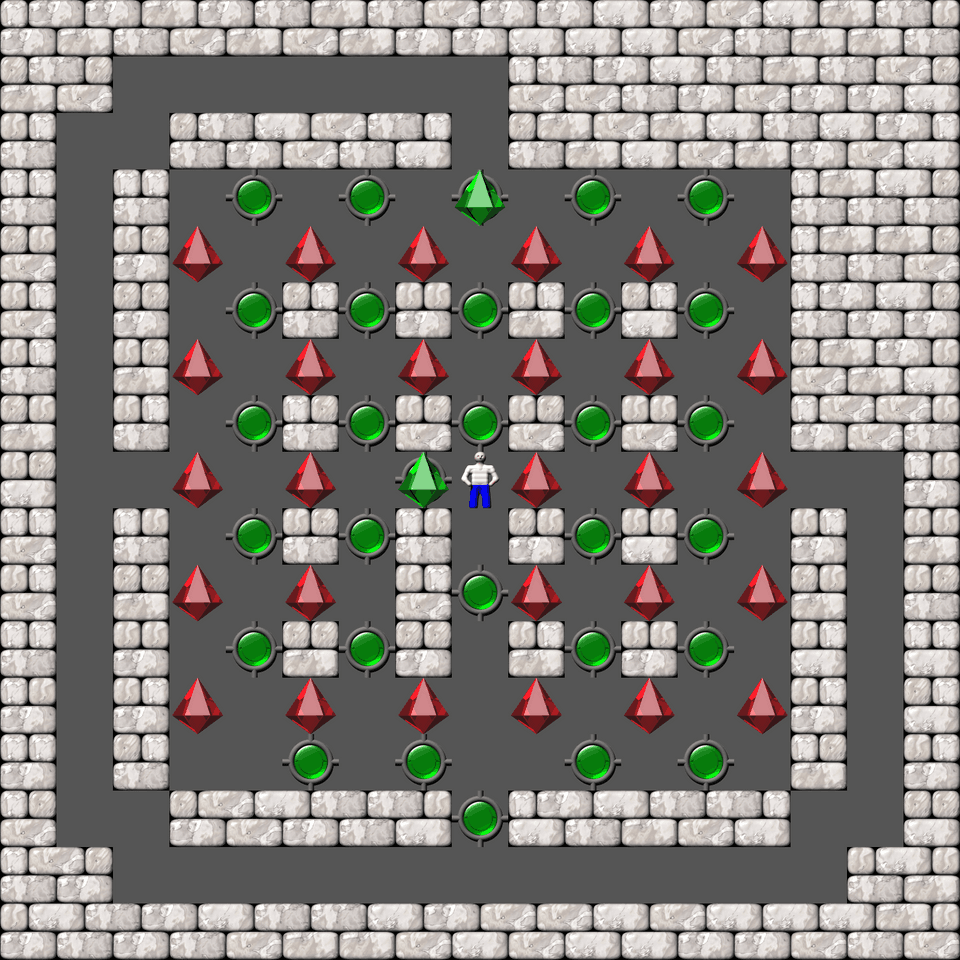 Sokoban Bugs509 collection level 415